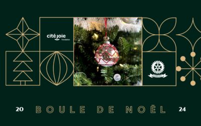 Lancement de la Campagne de la boule de Noël 2024 de la Fondation Cité Joie